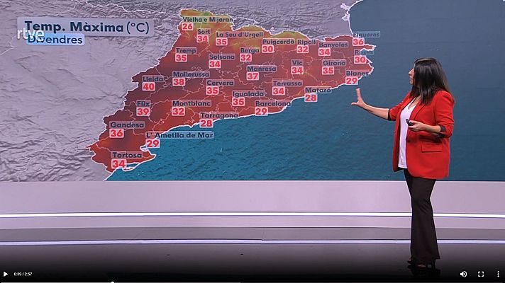 El temps - Molta més calor... fins a Sant Joan