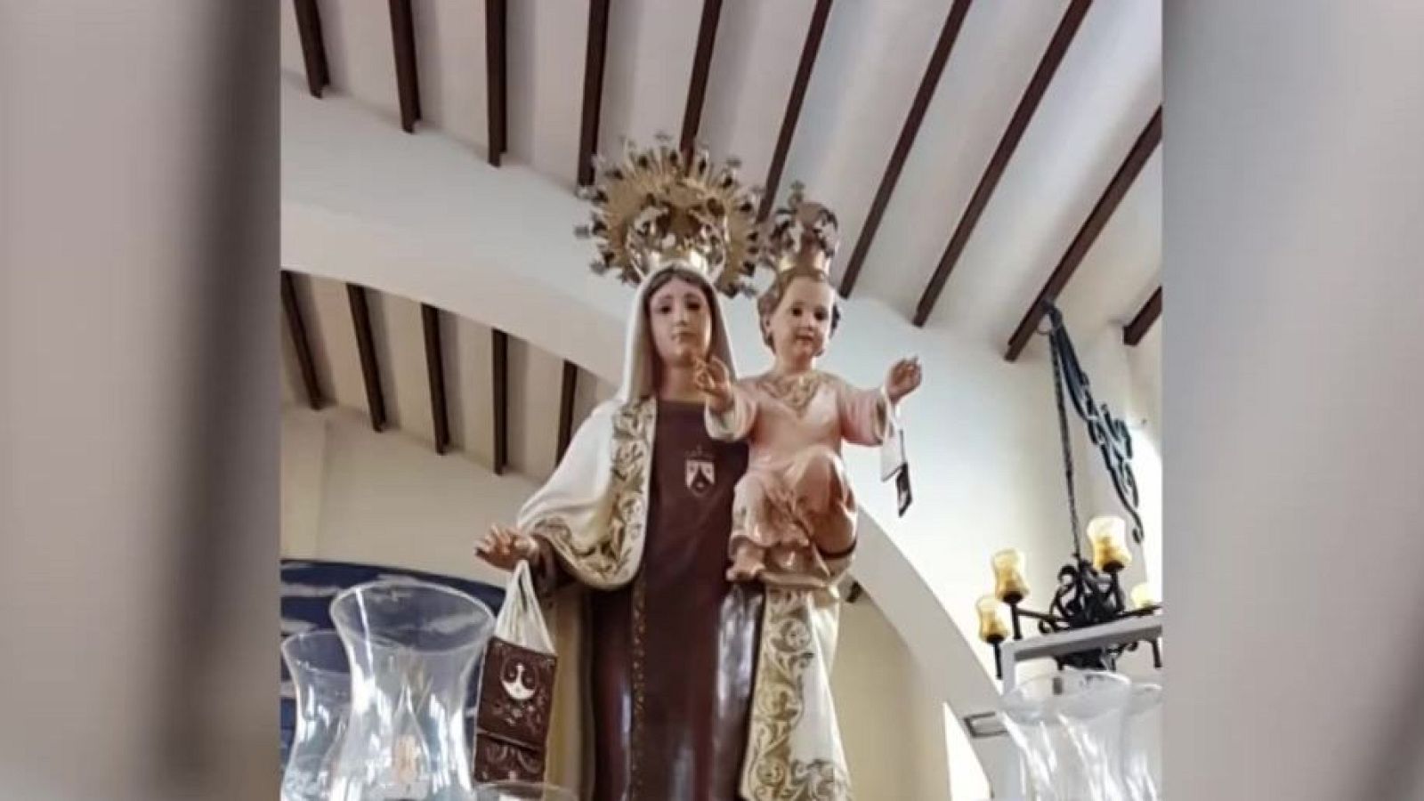 Denuncian al párroco de El Campello, Alicante, por apropiación indebida de la talla de la Virgen - Mañaneros 360 | Ver