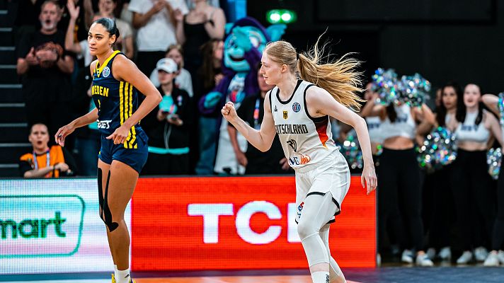Baloncesto en RTVE - Frieda Bühner a RTVE: "España tiene un gran equipo y tendremos que hacer un buen scouting"