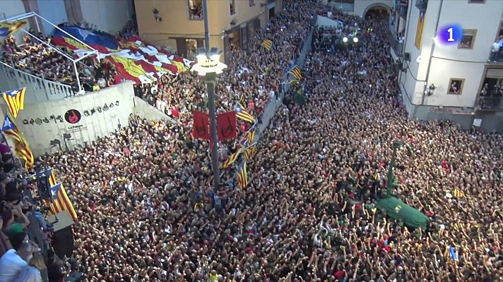 L'Informatiu - La Patum de Berga recorda Josep Maria Isanta 20 anys després