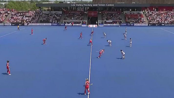 Hockey hierba y sala - Pro League Femenina: Inglaterra - España
