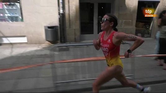 Mara Varo, subcampeona del mundo de duatln en Pontevedra