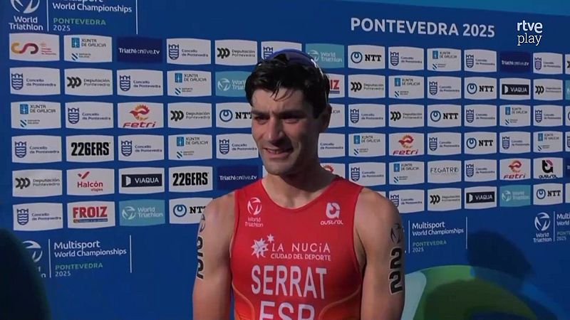 Antonio Serrat, medalla de bronce en el duatlón | Ver