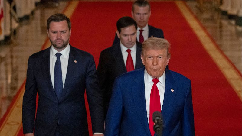 EE.UU. amenaza a Irán con nuevos ataques si no llega a la paz con Israel