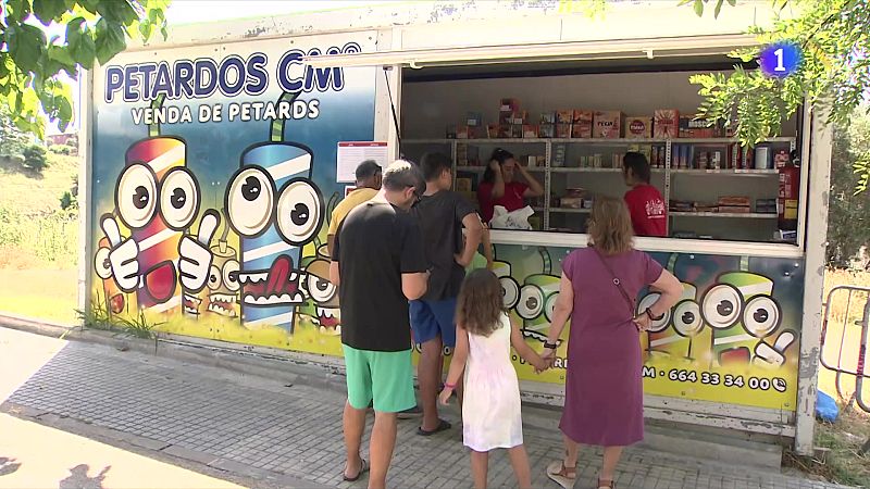 Les vendes de petards creixeran un 6% per Sant Joan 2025