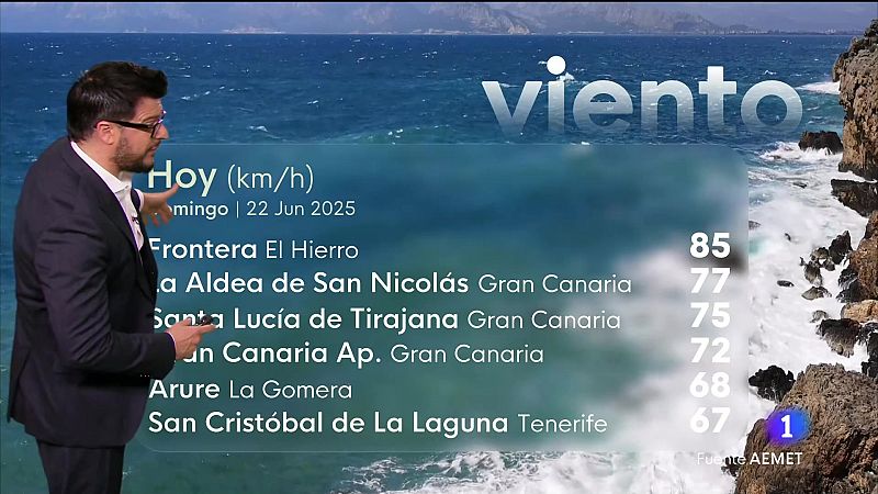 El tiempo en Canarias - 22/06/2025 | Ver