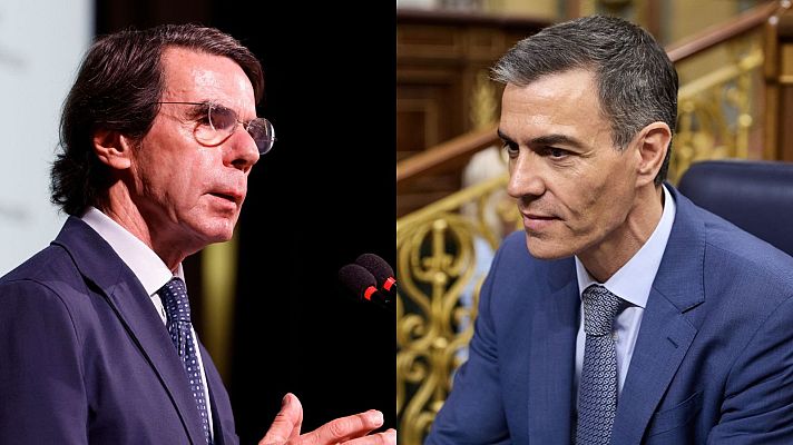 Telediario Fin de Semana - Aznar cree que Sánchez podría adulterar las generales y el presidente le responde