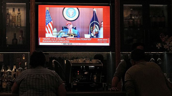 Telediario Fin de Semana - Cobertura especial de RTVE del ataque de Estados Unidos a las bases nucleares de Irán