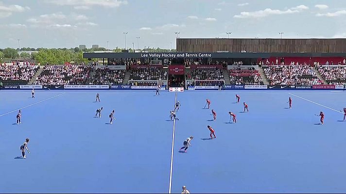 Hockey hierba y sala - Pro League Femenina: Inglaterra - España