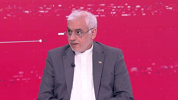 Informativo 24h - Reza Zabib, embajador iraní en España: "Es una agresión flagrante contra el orden leal internacional, contra la paz"