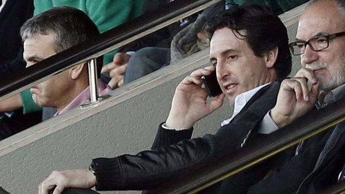 Telediario 1 - Emery sustituye a un fulminado Míchel