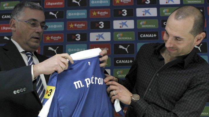 Telediario 1 - El Espanyol presenta a Petrov