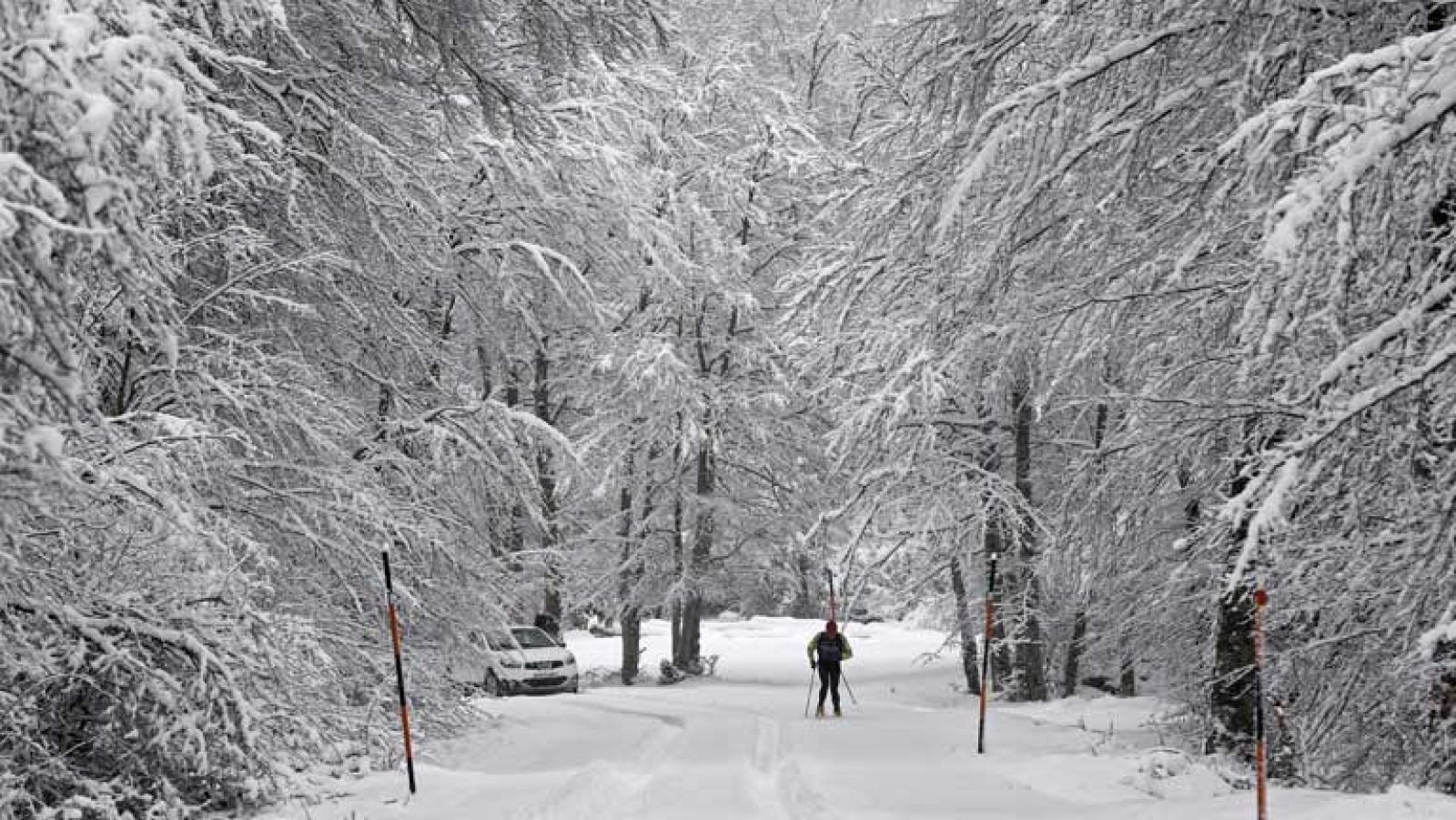 Nevadas en los Pirineos