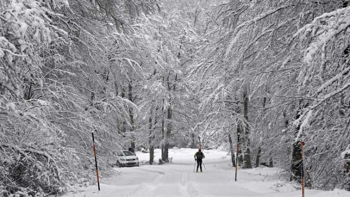 El tiempo - Nevadas en los Pirineos