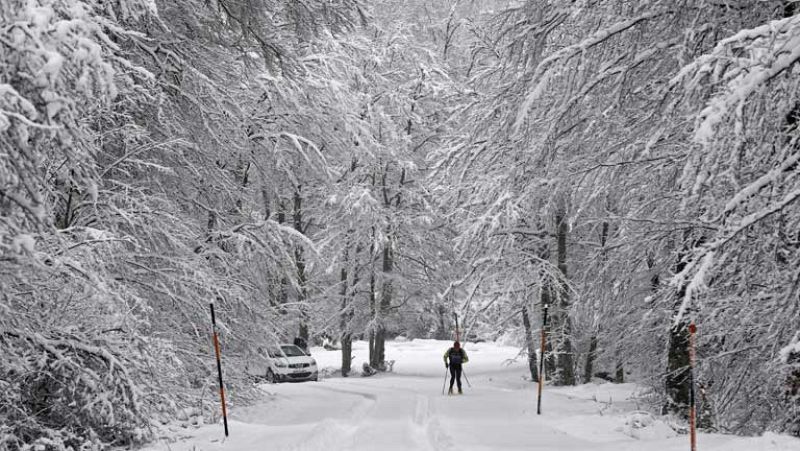 Nevadas en los Pirineos