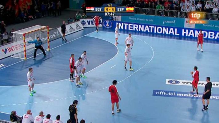 Mundiales de Balonmano - Grupo D: Egipto-España