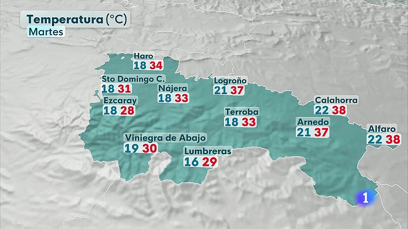 El tiempo en la rioja - 23-06-2025 - Ver ahora | Ver