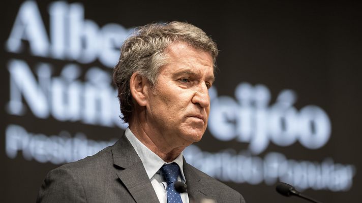 Telediario 1 - Feijóo sugiere que el Gobierno podría manipular el resultado de unas elecciones generales