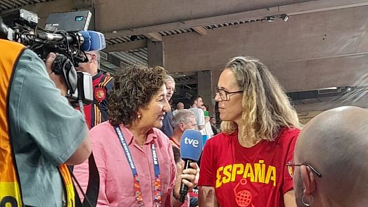 Amaya Valdemoro a RTVE: "Esta seleccin nos va a dar una medalla en el Eurobasket"
