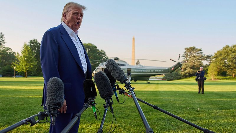 Trump dice que Espaa "es un problema" con el gasto militar y filtra un chat con Rutte donde asegura que todos llegarn al 5%
