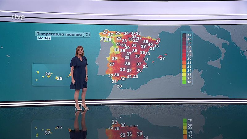 El Tiempo - 24/06/25 - RTVE.es - El tiempo | Ver
