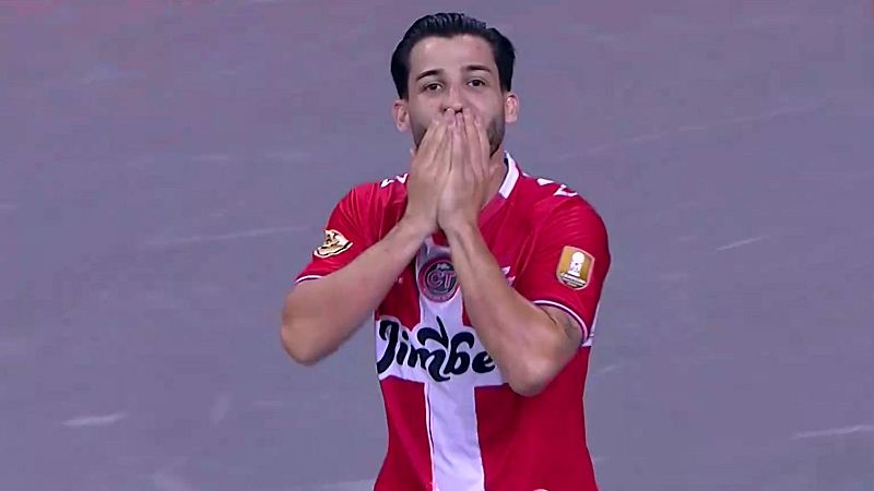 Jimbee Cartagena gana en su casa al Barça y se queda a una victoria de reeditar el título liguero