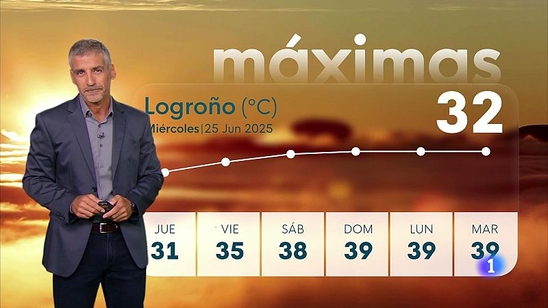 El tiempo en la rioja - 25-06-2025 - Ver ahora | Ver