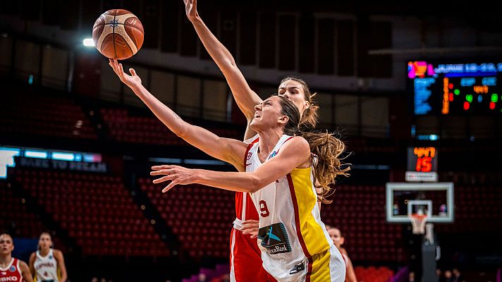 Baloncesto en RTVE - Campeonato de Europa Femenino. ¼ final: España - Chequia