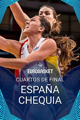 Baloncesto en RTVE - Campeonato de Europa Femenino. ¼ final: España - Chequia