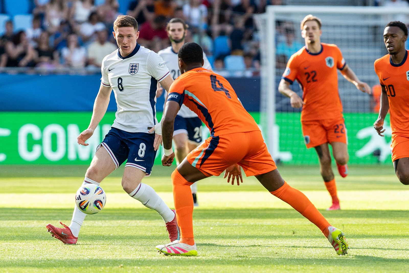 Fútbol - Campeonato de Europa Sub-21. 1ª semifinal: Inglaterra - Países Bajos - Europeo de fútbol Sub-21 2025 | Ver