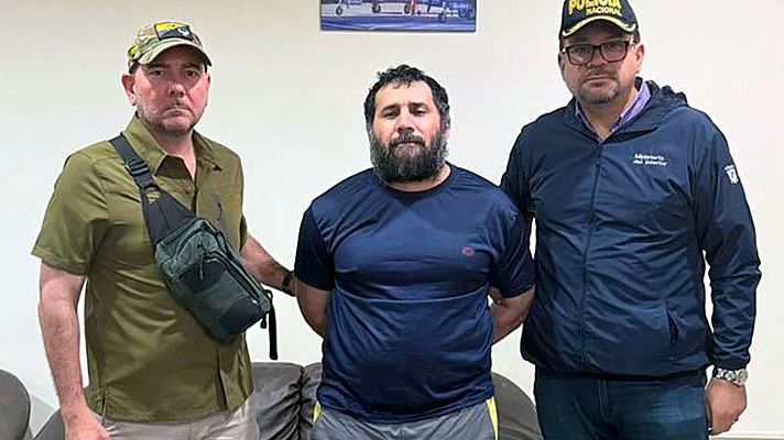 Telediario 2 - Capturado el narcotraficante "Fito" Macías, uno de los criminales más peligrosos de Ecuador