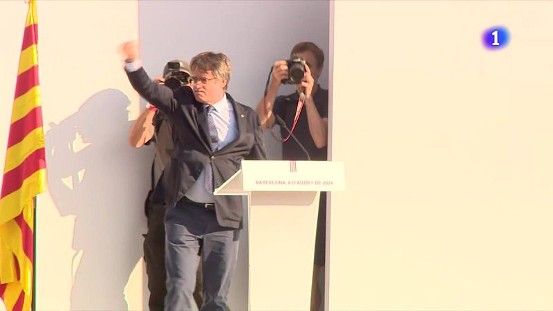 L'independentisme es focalitza en l'aplicació de l'amnistia a Puigdemont