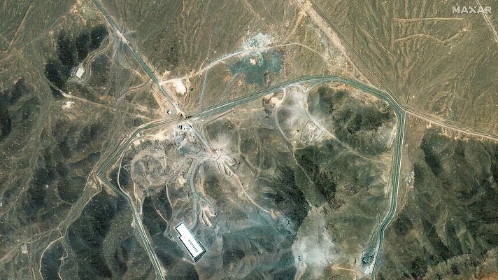 Telediario 2 - Irán reconoce que sus centrales nucleares están dañadas