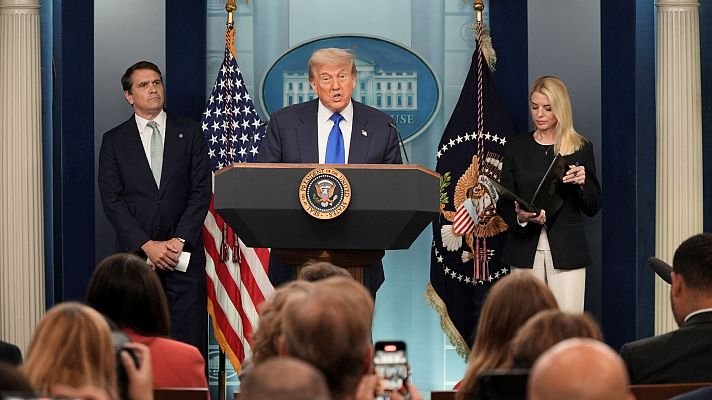 Telediario 2 - El Supremo limita el poder de los jueces para bloquear la orden de Trump que restringe la ciudadanía por nacimiento