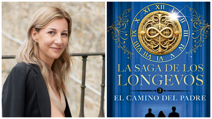 Telediario 1 - La escritora Eva García Sáenz de Urturi cierra 'La saga de los longevos' con su último libro, 'El camino del padre'