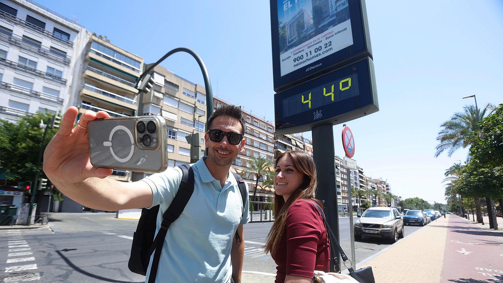 Diez comunidades en aviso naranja por calor | Ver