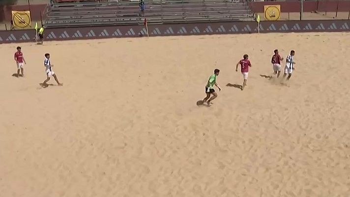 Fútbol  Playa - 1ª División Masculina. 2ª jornada: Fútbol Playa Huelva CD - Roses Platja ‘A’