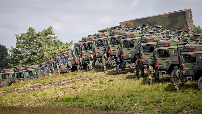 El rearme de Alemania: 80.000 millones de euros y más de 200.000 soldados