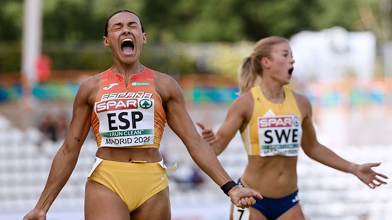 Jaël Bestué bate el récord de España de 200 m en Madrid - Atletismo | Ver
