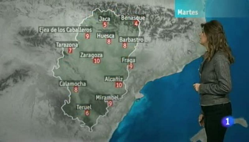 El tiempo en Aragón - 15/01/13 | Ver