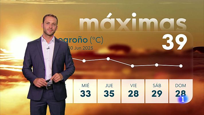 Informativo Telerioja - El tiempo en la rioja - 30-06-2025 - Ver ahora