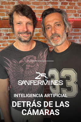 Detrás de las cámaras de los vídeos de San Fermín con IA