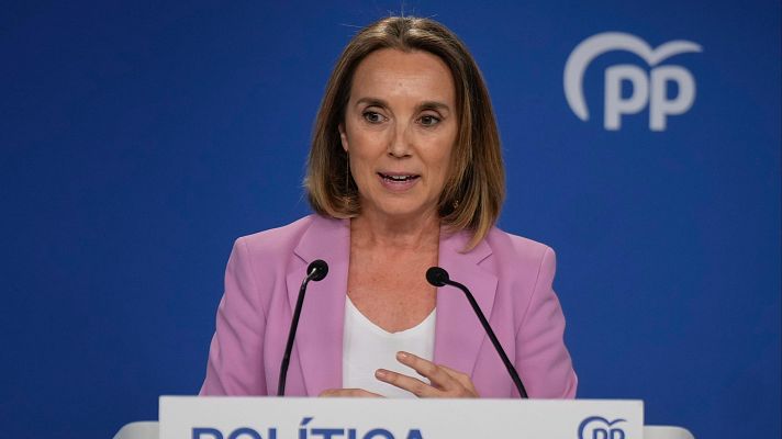 Informativo 24h - Gamarra pide a Feijóo que la releve en la Secretaría General del PP