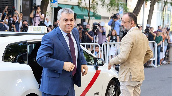 Telediario 2 - Cerdán ingresa en prisión por decisión del juez del caso Koldo tras declarar en el Supremo