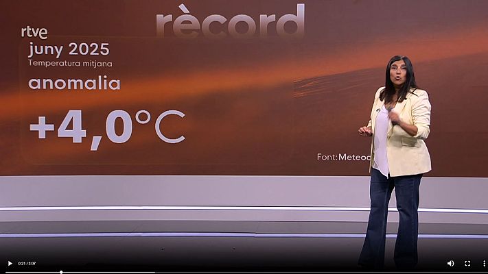 El temps - Comencem el juliol immersos en plena onada de calor