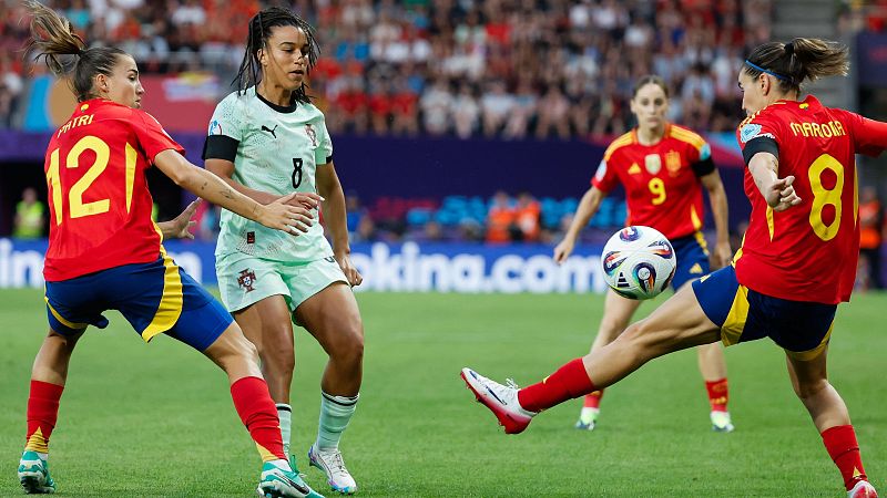 Las mejores jugadas de la goleada de Espaa contra Portugal en su debut en la Eurocopa 2025
