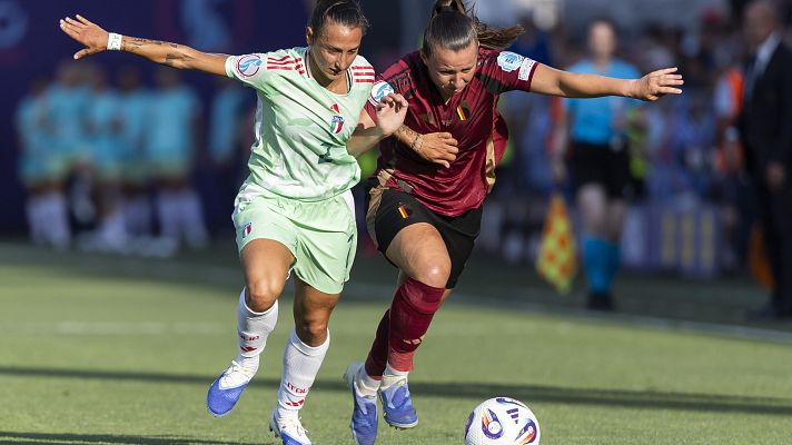 Eurocopa - Resumen del Bélgica - Italia, partido del grupo A de la Eurocopa femenina 2025