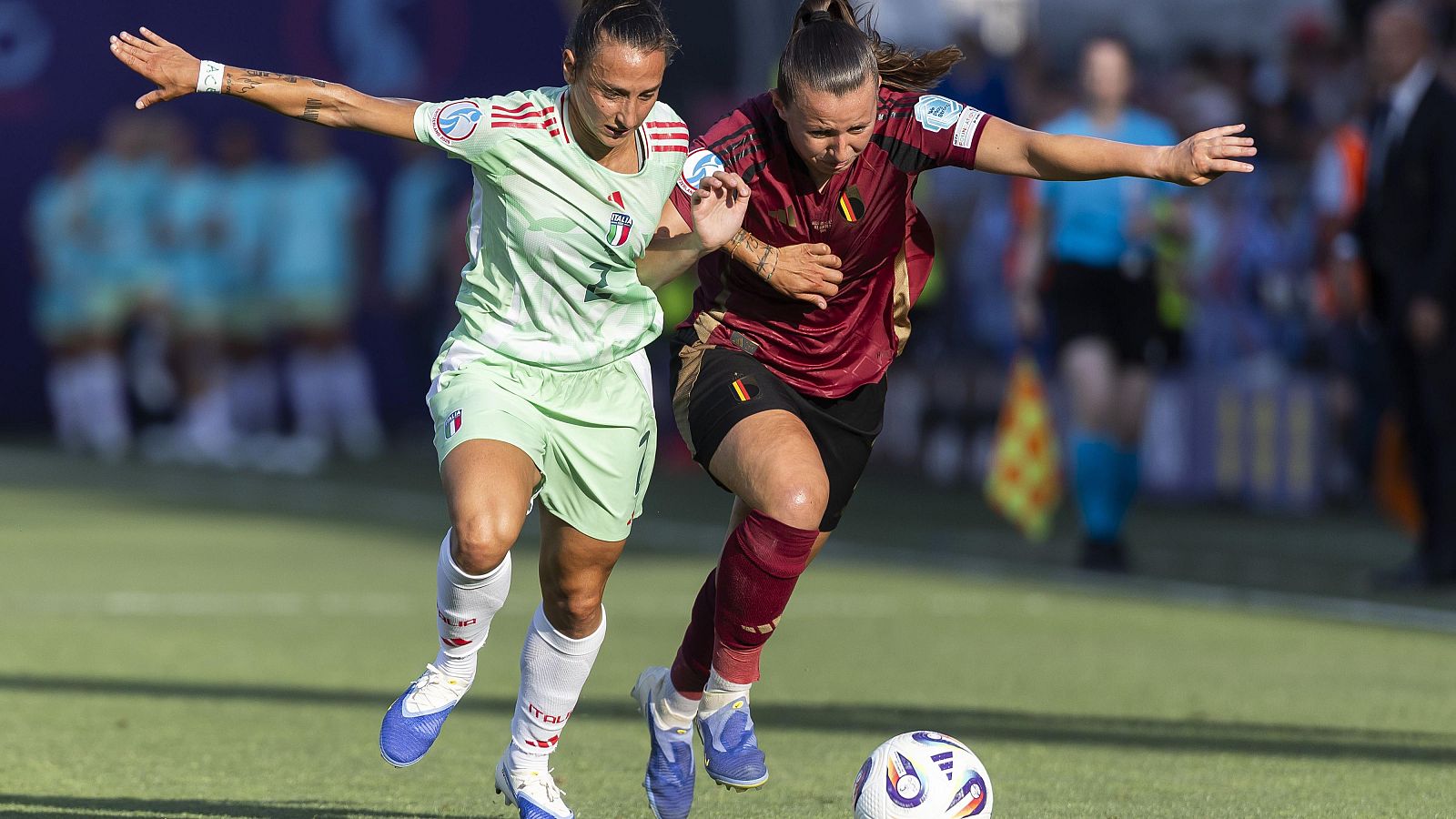 Eurocopa femenina 2025 | Bélgica - Italia, resumen en vídeo - Eurocopa | Ver