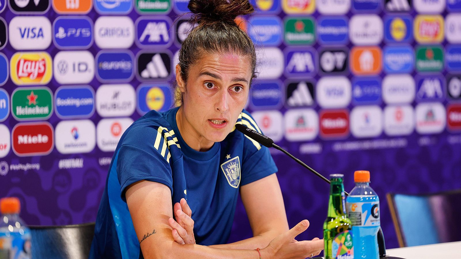 España - Portugal: rueda prensa Montse Tomé | Eurocopa femenina - Eurocopa | Ver