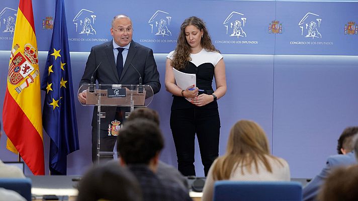 Telediario 2 - Miguel Tellado será el próximo secretario general del PP y Ester Muñoz, la portavoz 'popular' en el Congreso